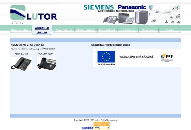 Lutor, SIA